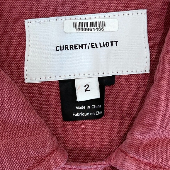 Current/Elliott Richland Jumpsuit in Berry Pink Wash for Women - Picture 3 of 16